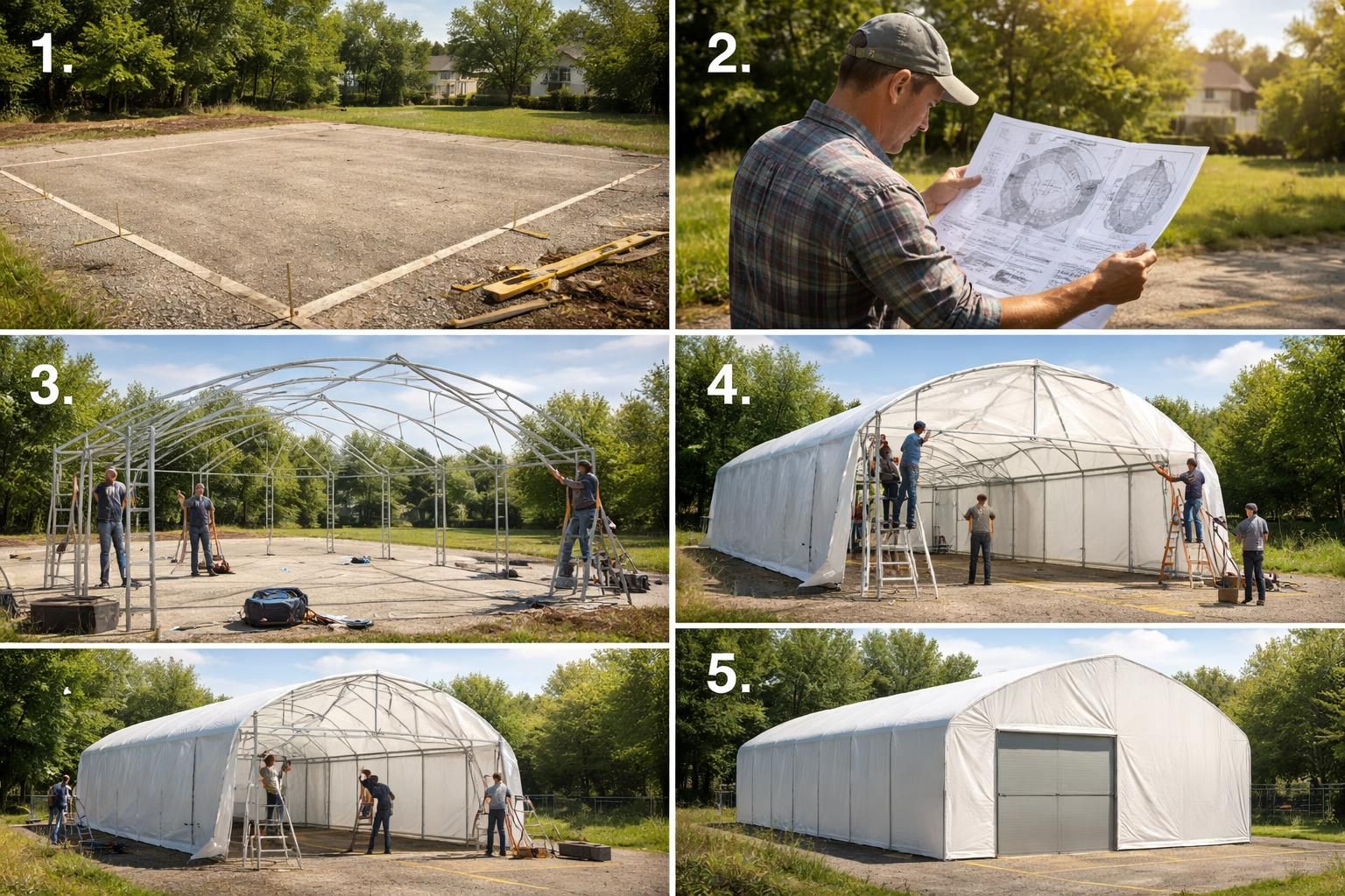 découvrez les étapes essentielles pour installer un hangar démontable sans avoir besoin d'un permis de construire, et facilitez votre projet d'aménagement en toute légalité.