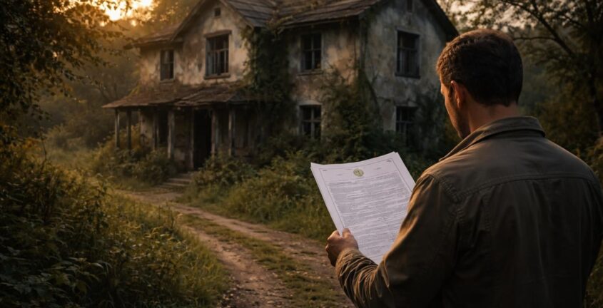découvrez les étapes légales pour devenir propriétaire d'une maison abandonnée en toute sécurité et éviter les pièges juridiques.